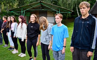 Bechyně - trénink na maturitní ples